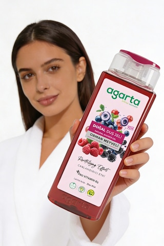 Doğal Orman Meyveli Duş Jeli 400 Ml Ahududu