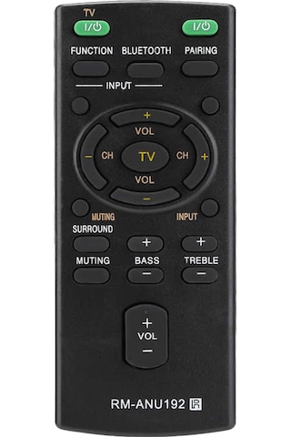 Crackedice Sony Sound Bar İçin Rm-anu192 Bluetooth Hoparlör Uzaktan Kumandası