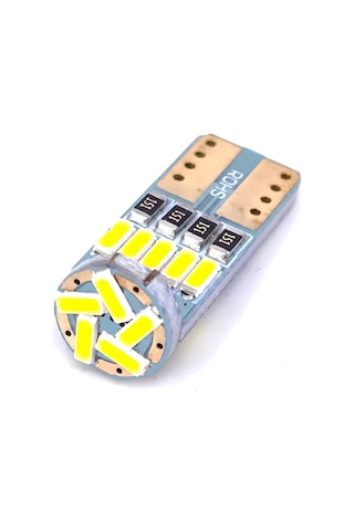 24v 15 Ledli Dipsiz T10 Park Ampulü Beyaz Işık 2 Adet