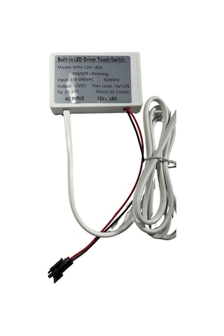 220v Girişli 12v 1a Dokunmatik Touch Ayna Arkası Sensör Ayna Lambası Banyo Aynası Mobilya Sensörü Renkli