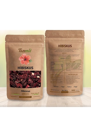 Tazemiz Hibiskus Nar Çiçeği 100 G