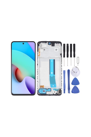 Xiaomi Uyumlu 2201117T Redmi Note 11 Ekran LCD Full Çıtalı TFT