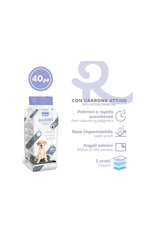 Record Çiş Pedi Karbonlu 60cmx60cm 40 Lı Paket
