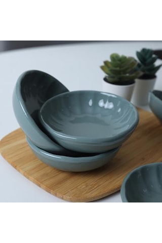 Granit Turkuaz Sirius Çerezlik/sosluk 12 Cm 6 Adet Q07 Genel