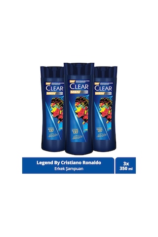350 Ml Men Şampuan Cr7 Kepeğe Karşı X3 Adet