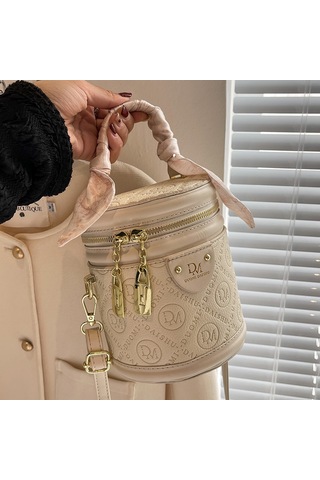 Lyon Gelişim Nişnişni Silindir Elçantası Kovaçantapraz Vücut Çantası - Siyah Siyah