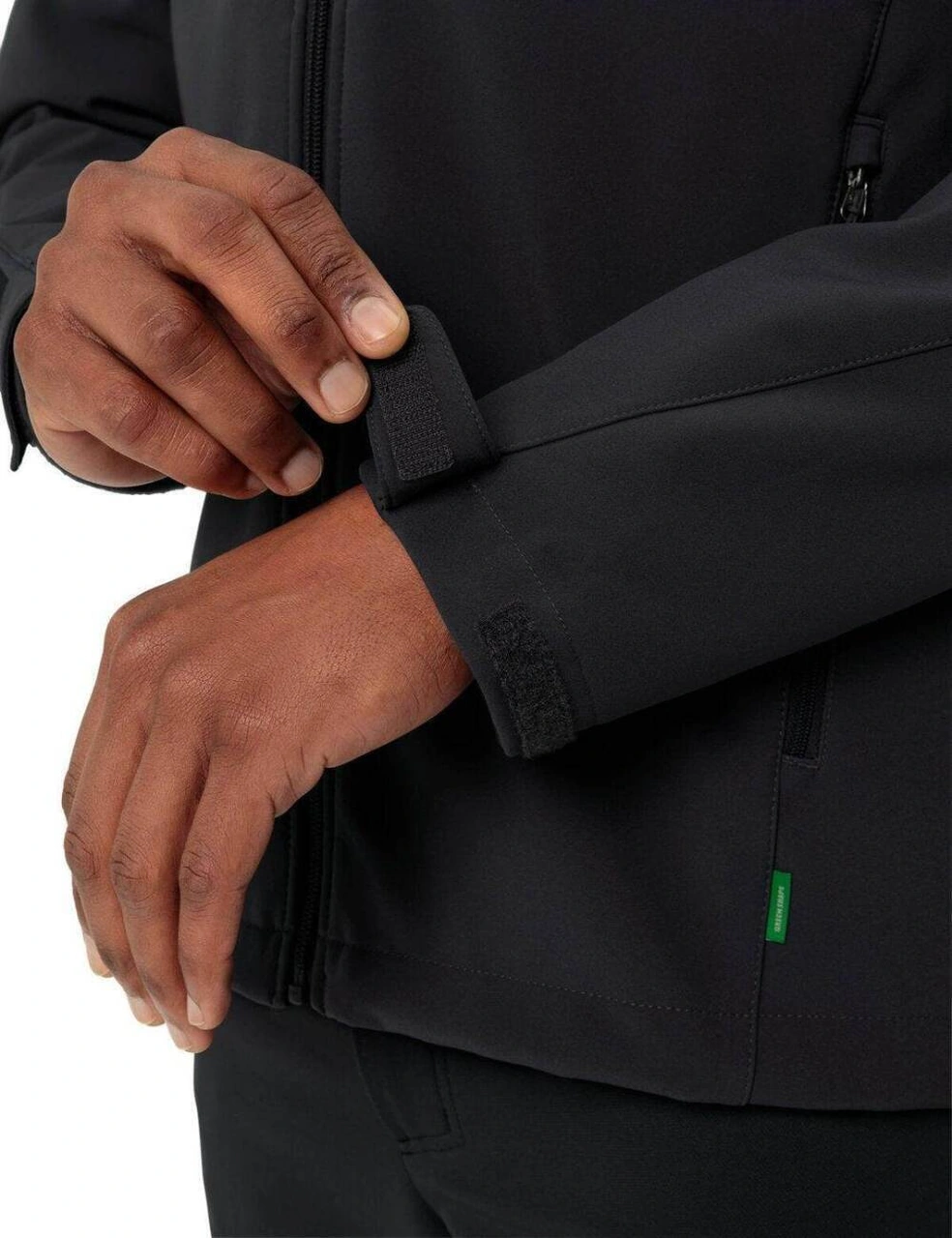 Standart Vaude Cyclone Kapüşonlu Softshell Erkek Ceket 46387 Black