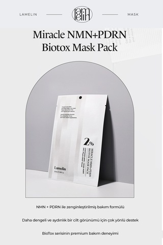 Nmn Ve Pdrn İçeren Yoğun Bakım Maske Seti 5 Adet Nmn+ Pdrn Bıotox Mask Sheet