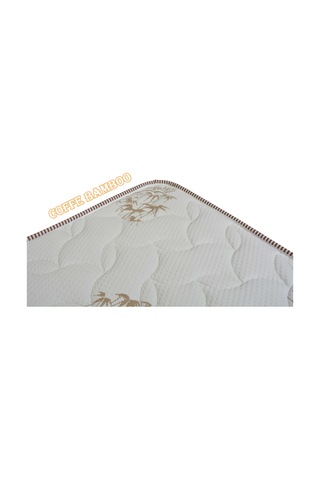 90 x 190 Opalin Coffe Bamboo 90*190 Ortopedik Yaylı Yatak Bamboo
