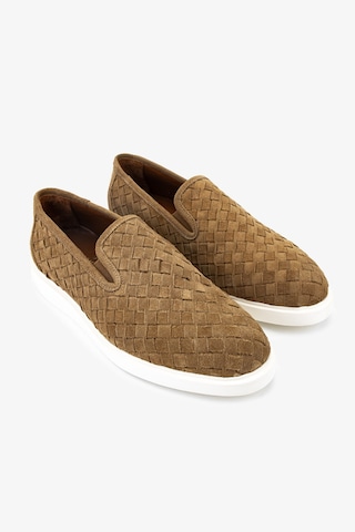 Valmenti Erkek Hakiki Deri Tarçın Loafer Ayakkabı 1149 Style-3 Erk Ayk Y26 Tarcın Suet