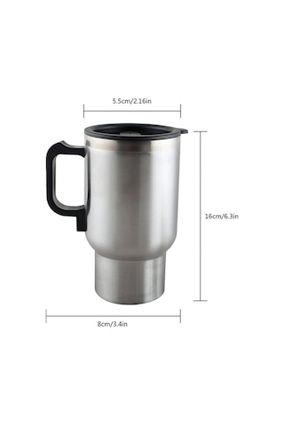 Powermaster Paslanmaz Çelik 12 Volt Araç Kettle Pm-140Z