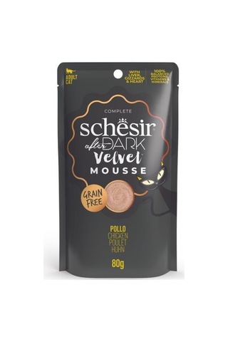 Schesir After Dark Mousse Tavuk Etli Tahılsız Yetişkin Kedi Konservesi 80 Gr