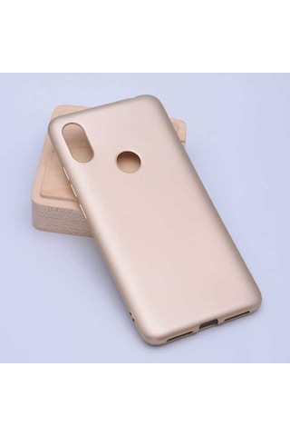 Noktaks - Xiaomi Uyumlu Xiaomi Redmi S2 - Kılıf Mat Renkli Esnek Premier Silikon Kapak - Siyah