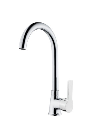 Aceser Mix Delta Lavabo Bataryası Kuğu Krom