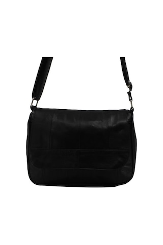 Çanta Sepetim Orta Boy Parça Deri Bayan Çanta Pd124-Siyah