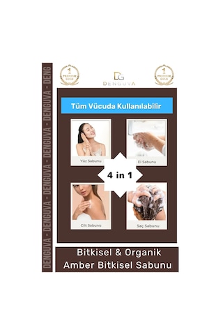 100% Doğal Güzel Kokulu El Yüz Saç Vücut Cilt Onaran Kolajen Etkili Amber Bitkisel Sabun 1 Adet Karışık
