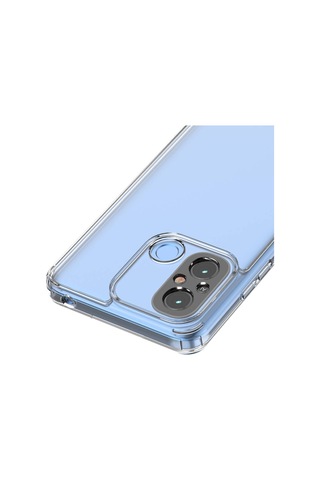 Xiaomi Redmi 12c Kılıf Zore Coss Kapak Renksiz
