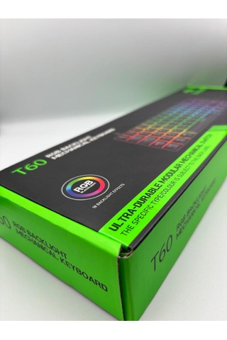 Renkli Işıklı Rgb Klavye