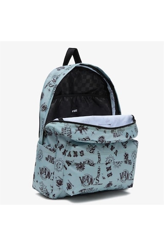 Vans Old Skool 22l Sırt Çantası Desenli Yeşil