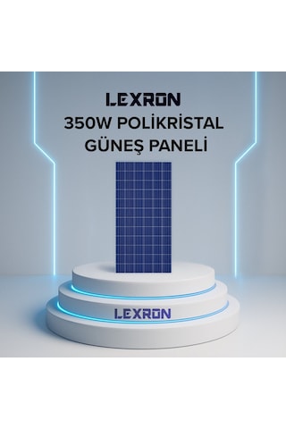 Lexron 350w Polykrıstal Güneş Paneli Lexron 350w Polykrıstal Güneş Paneli