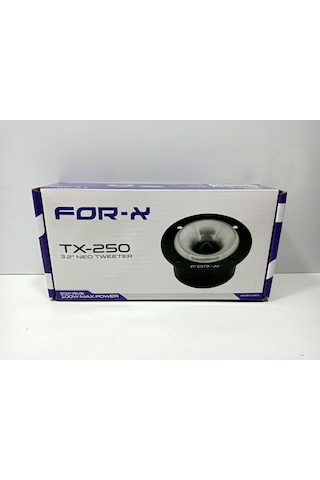 For-x Dome Tweeter 8cm 100w 50rms For-x Tx-250 8cm Dome Tiz