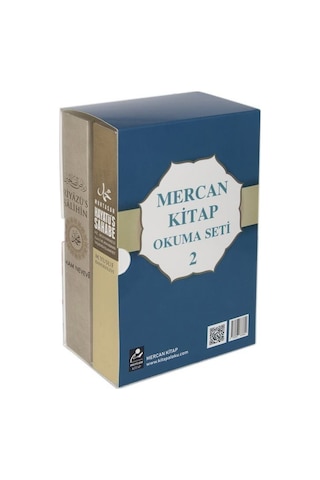 Mercan Okuma Seti 2 - Muhtasar Hayatü's - Sahabe ve Riyazü's Salihin - 2 Kitap Kutulu Set - M. Yusuf Kandehlevi - Mercan Kitap