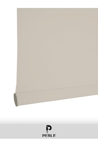 Br Perle Açık Gri Rengi Düz Mekanize Stor Perde Metropol Serisi Açık Gri