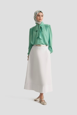 Armine Trend Boyun Kurdele Desenli Tunik-mint 25yt303 Mint