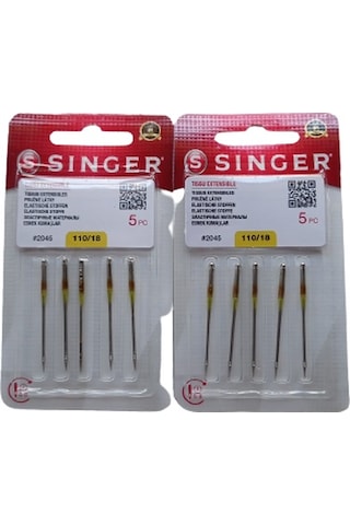 Singer 2 Paket 18 Numara Dikiş Makinesi İğnesi (Kot)