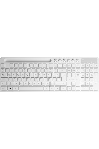 Everest Km-730 Beyaz Kablosuz Klavye Mouse Seti Optik