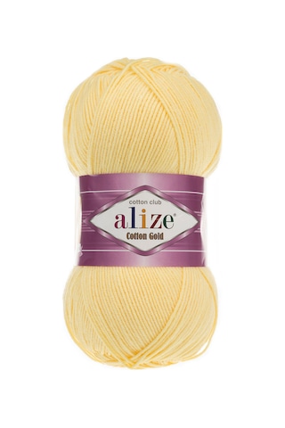Cotton Gold - 187 Ananas - 5'li Paket - 100gr/330m - Pamuklu Hırka Yelek Amigurumi İpi