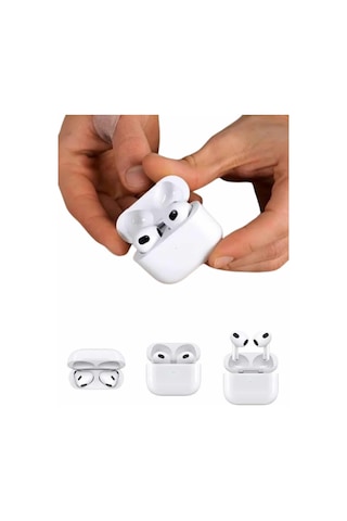 3.nesil İos Android Uyumlu Bluetooth 5.0 Beyaz Çhassasiyet Cevaplama Yeni Nesil