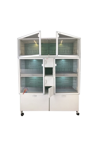 İstanbul Kafes Model 6Dys Pvc Kuş Dolabı