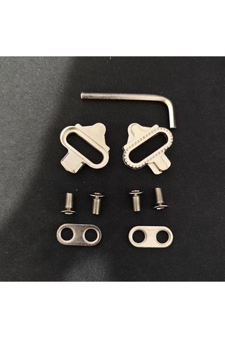 Geeroyoo Yolluk Dağ Bisikleti İçin Evrensel Spd Klips, Güçlü Kilitleme Sistemi, Kolay Kurulum, Hafif Ve Dayanıklı Ped Aksesuarı Beyaz Vida-beyaz Y垫片 Çok Renkli