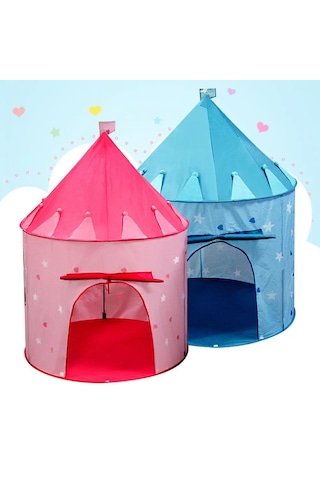 Çocuklar Için Kapalı Çadır Pembe Kumaş Bebek Oyun Evi Kız Çocuk O