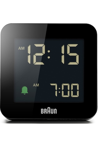 Braun Bc09b Siyah Dijital Alarmlı Masa Saati Brn.bc09b