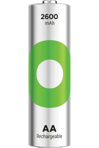 GP ReCyko 270AAHC 2700 Serisi 2600 mAh AA Ni-MH Şarj Edilebilir Kalem Pil 2'li