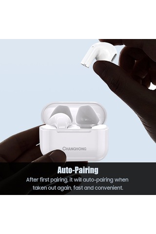 Jeemson C5 True Wireless Kulaklıklar - Bt5.1, Dokunmatik Kontrol, Akıllı Gürültü Azaltma, Type-c Şarj, 4.5 Saat Müzik Süresi