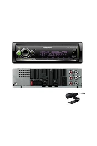 Pıoneer Mvh-s520bt-usb-bt-3 Anfi Çıkışlı-renk Değişme-profesyonel Oto Teyp