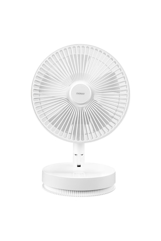 Everest Efn-600 Beyaz 2000mah 8 Inch 4 Kademeli 1500rpm Hız Katlanabilir Masaüstü Usb Fan