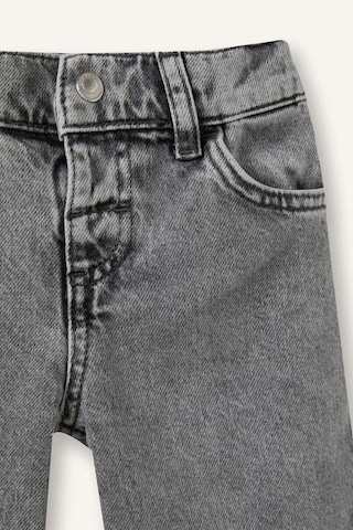 Defacto %100 Pamuk Wıde Leg Pamuklu Pantolon Kız Bebek H2200a526hsnm55 Gri-nm55