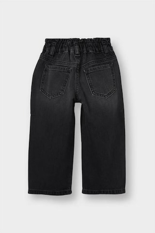 Defacto Wide Leg Beli Lastikli Antrasit Kız Bebek Jean Pantolon F1829a5/nm36 Antrasit