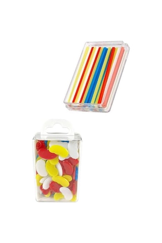 ayı Sayma Seti 1 Paket Plastik Sayı Sayma Çubukları ve Fasülyeleri 1. Sınıflar İçin Renkli Çubuk Fasulye