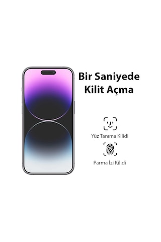 Ally İphone 15 Pro Full Hd Tempered Kırılmaz Cam Ekran Koruyucu- 5775