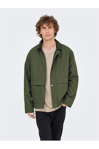 Only & Sons Onskosmo Padded Jacket Otw Vd Erkek Yeşil Ceket - 22034856