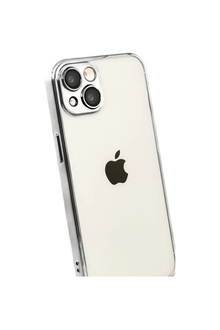 Newface Apple iPhone Uyumlu 15 Razer Lensli Silikon - Titan Gri Belirtilmemiş