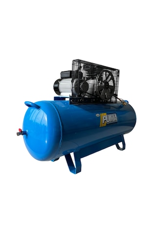Puma Power 200 L 3 HP 8 Bar 220 V Alüminyum Kafa 2 Pistonlu Kompresör