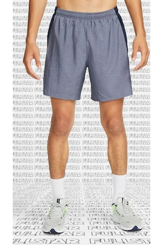 Nike Challenger 7 İnch Running Short Slip Astarlı Mavi Lacivert Erkek Koşu Şortu