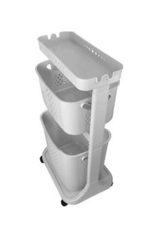 İki Katlı Organizer Sepet - Sebzelik COSTP748G