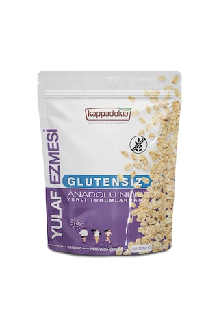 Kappadokia Glütensiz Yerli Yulaf Ezmesi 500 G